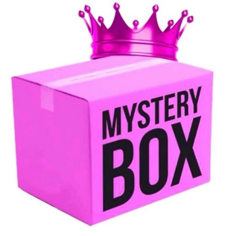 Mystery box.. you get 3 items one pair of earrings one necklace and bracelets